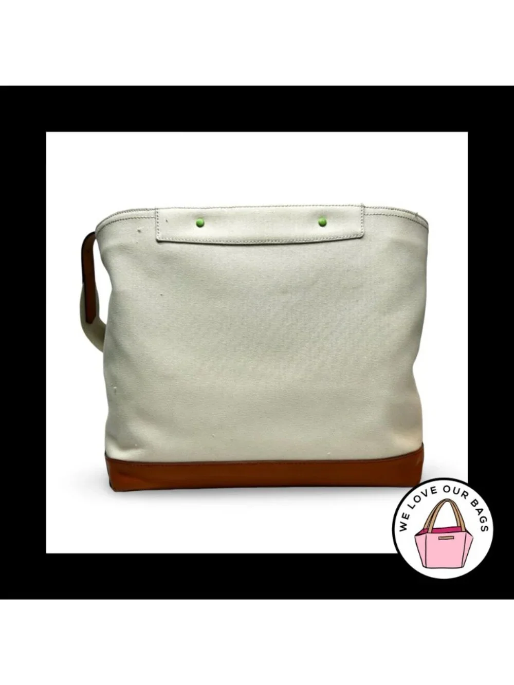 NWT New $448 COACH BLEECKER BEACH TOTE Huge Travel Bag Canvas Leather 70897 - Picture 2 of 7